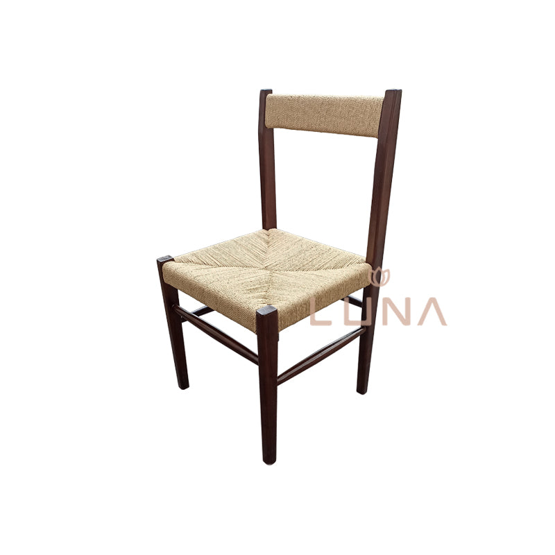 Woven loom dining online chair