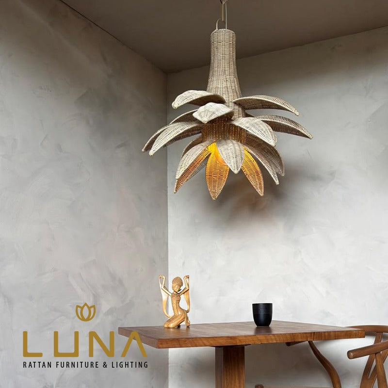 PALM LEAF - Rattan Pendant Lamp