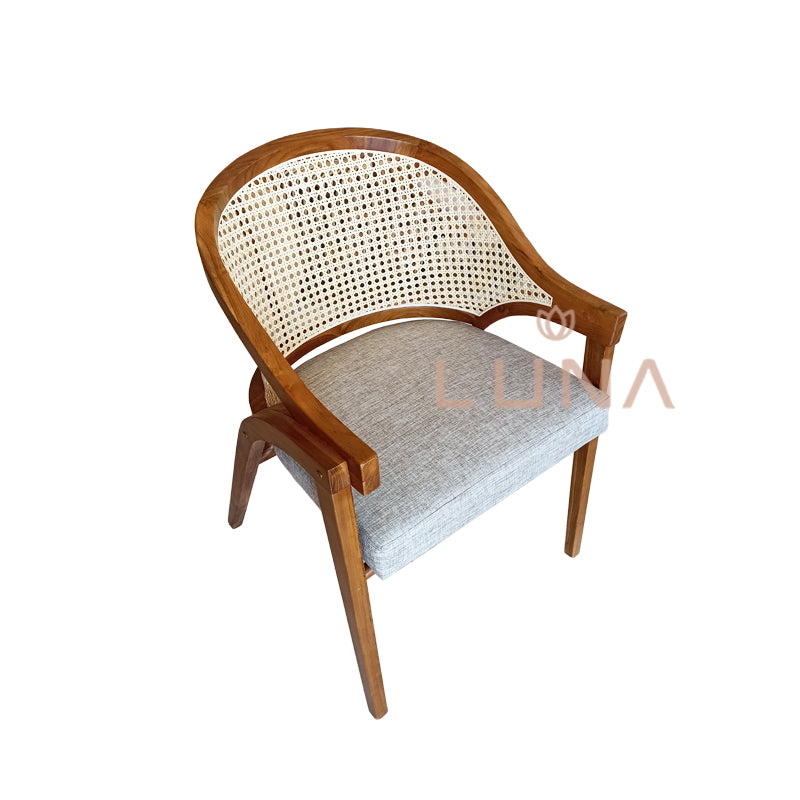 SOPHIA - Teak Wood Arm Chair
